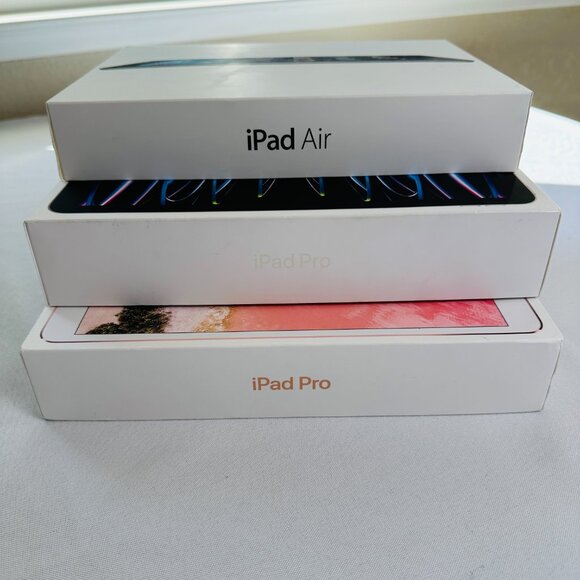 Apple iPad Pro 10.5 & 11-inch 4th Generation iPad‎ Air Empty Boxes Only Lot of 3 - Picture 1 of 16